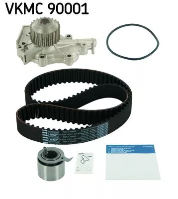 Waterpomp- en distributieriemset SKF VKMC 90001)