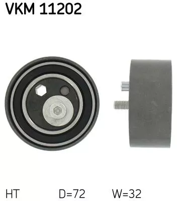 Tensioner Pulley, timing belt SKF VKM 11202)