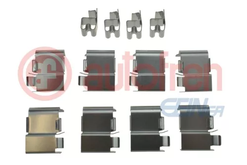 Accessoirekit, schijfremblokken AUTOFREN SEINSA D43040A)