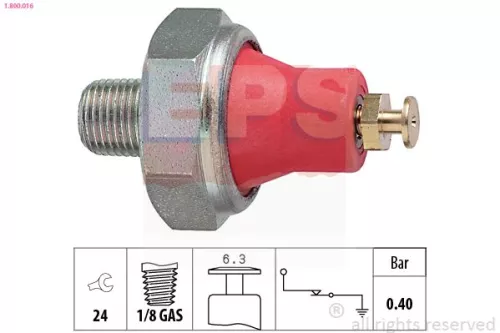 Oil Pressure Switch EPS 1.800.016)