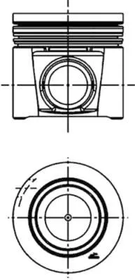 Zuiger KOLBENSCHMIDT 40286610)