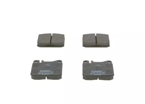 Remblokkenset, schijfrem BOSCH 0 986 463 412)