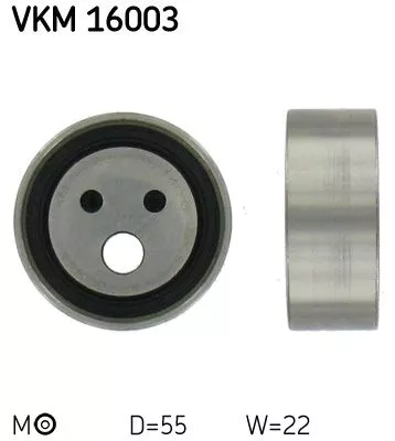 Spanrol, distributieriem SKF VKM 16003)