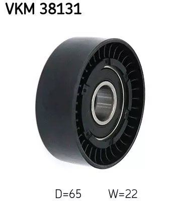 Ombuigings-/geleidingspoelie, V-geribbelde riem SKF VKM 38131)