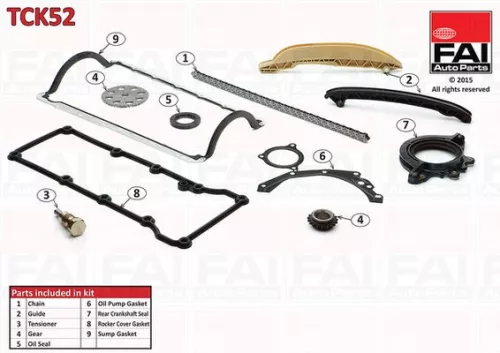 Distributiekettingkit FAI AutoParts TCK52)