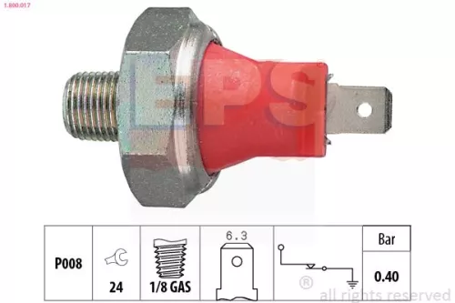 Oil Pressure Switch EPS 1.800.017)