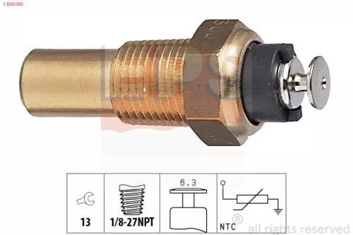 Sensor, coolant temperature EPS 1.830.005)