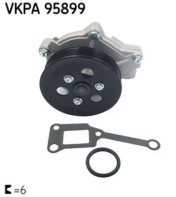 Waterpomp, motorkoeling SKF VKPA 95899)
