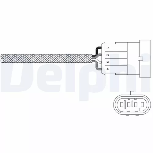 Oxygen Sensor DELPHI ES20344-12B1)