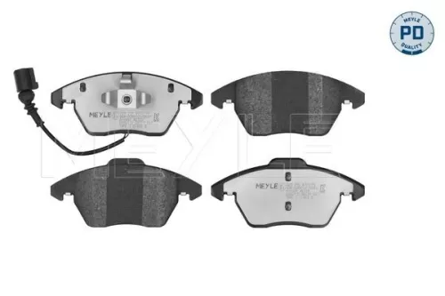 Brake Pad Set, disc brake MEYLE 025 235 8720/PD)