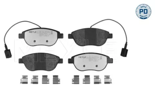Brake Pad Set, disc brake MEYLE 025 237 0918/PD)