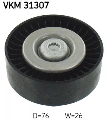 Ombuigings-/geleidingspoelie, V-geribbelde riem SKF VKM 31307)
