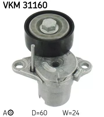 Riemspanner, V-geribbelde riem SKF VKM 31160)