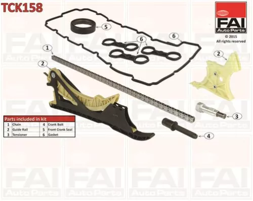 Timing Chain Kit FAI AutoParts TCK158)