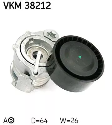 Riemspanner, V-geribbelde riem SKF VKM 38212)