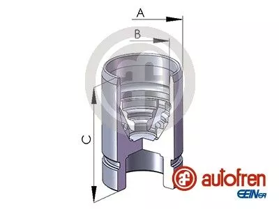 Zuiger, remklauw AUTOFREN SEINSA D02589)