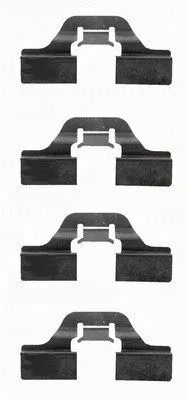 Accessoirekit, schijfremblokken TEXTAR 82037300)