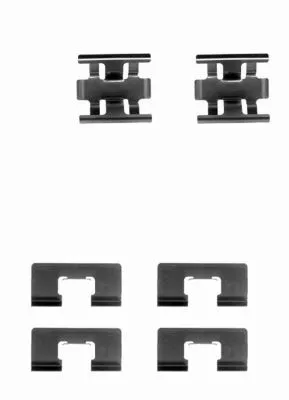 Accessoirekit, schijfremblokken TEXTAR 82048500)
