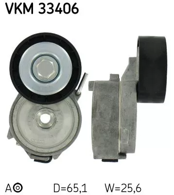 Riemspanner, V-geribbelde riem SKF VKM 33406)
