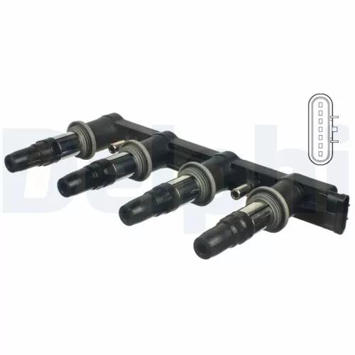 Ignition Coil DELPHI CE01840-12B1)