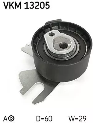 Tensioner Pulley, timing belt SKF VKM 13205)