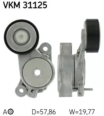 Riemspanner, V-geribbelde riem SKF VKM 31125)