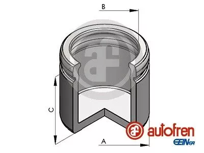 Piston, brake caliper AUTOFREN SEINSA D025188)