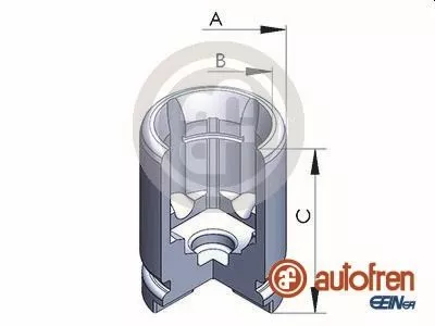 Zuiger, remklauw AUTOFREN SEINSA D025233)