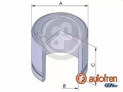 Zuiger, remklauw AUTOFREN SEINSA D025322)