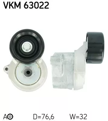 Riemspanner, V-geribbelde riem SKF VKM 63022)