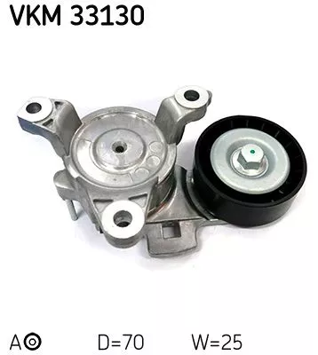 Riemspanner, V-geribbelde riem SKF VKM 33130)