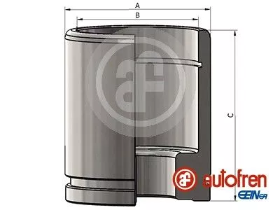 Zuiger, remklauw AUTOFREN SEINSA D025376)