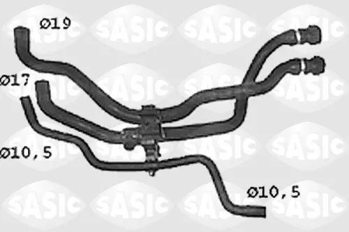 Radiatorslang SASIC SWH4308)