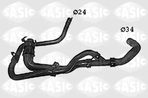 Radiatorslang SASIC SWH0485)