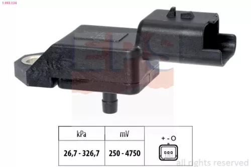 Luchtdruksensor, hoogteaanpassing EPS 1.993.134)