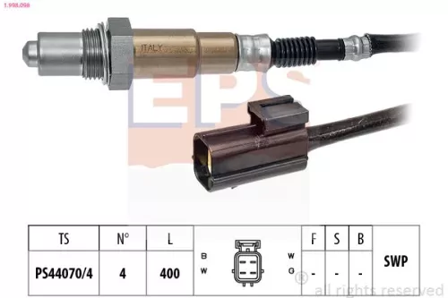 Oxygen Sensor EPS 1.998.098)