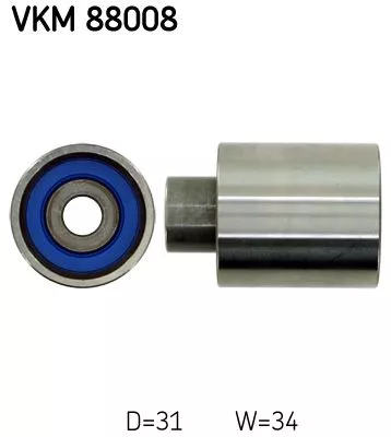 Deflection Pulley/Guide Pulley, timing belt SKF VKM 88008)