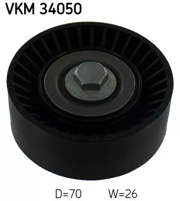 Ombuigings-/geleidingspoelie, V-geribbelde riem SKF VKM 34050)