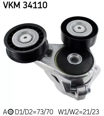 Riemspanner, V-geribbelde riem SKF VKM 34110)