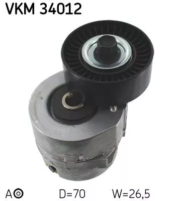 Riemspanner, V-geribbelde riem SKF VKM 34012)