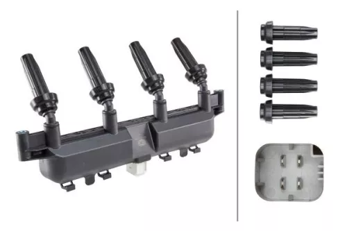 Ignition Coil HELLA 5DA 193 175-441)