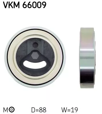 Riemspanner, V-geribbelde riem SKF VKM 66009)