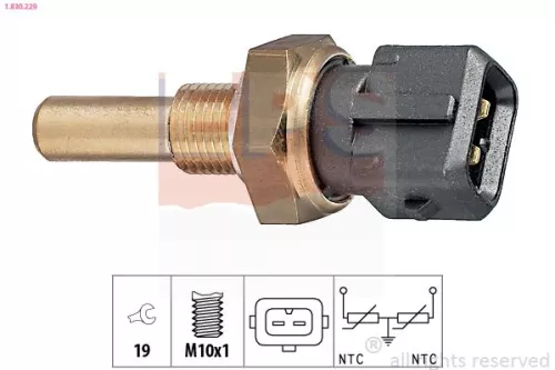 Sensor, koelvloeistoftemperatuur EPS 1.830.229)