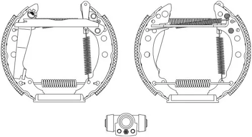 Remblokkenset TEXTAR 84018202)