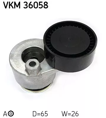Riemspanner, V-geribbelde riem SKF VKM 36058)