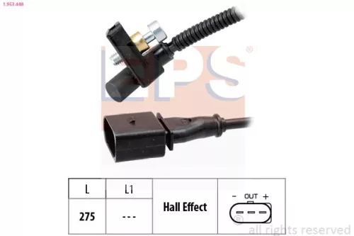 Sensor, krukaspuls EPS 1.953.448)