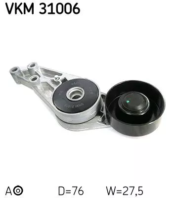 Riemspanner, V-geribbelde riem SKF VKM 31006)