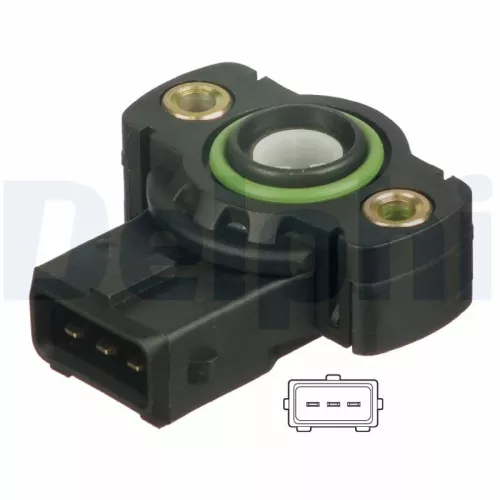 Sensor, gaskleppositie DELPHI SS10562-12B1)