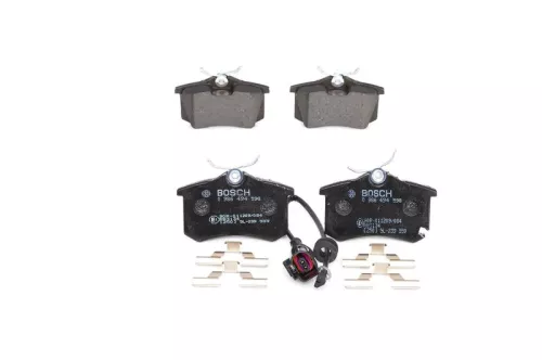 Brake Pad Set, disc brake BOSCH 0 986 494 598)