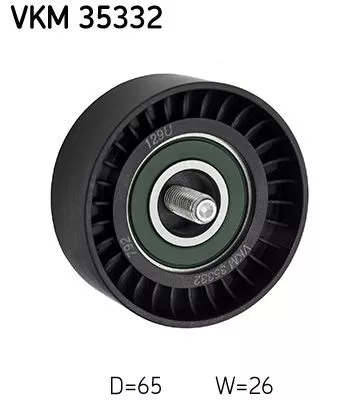 Ombuigings-/geleidingspoelie, V-geribbelde riem SKF VKM 35332)